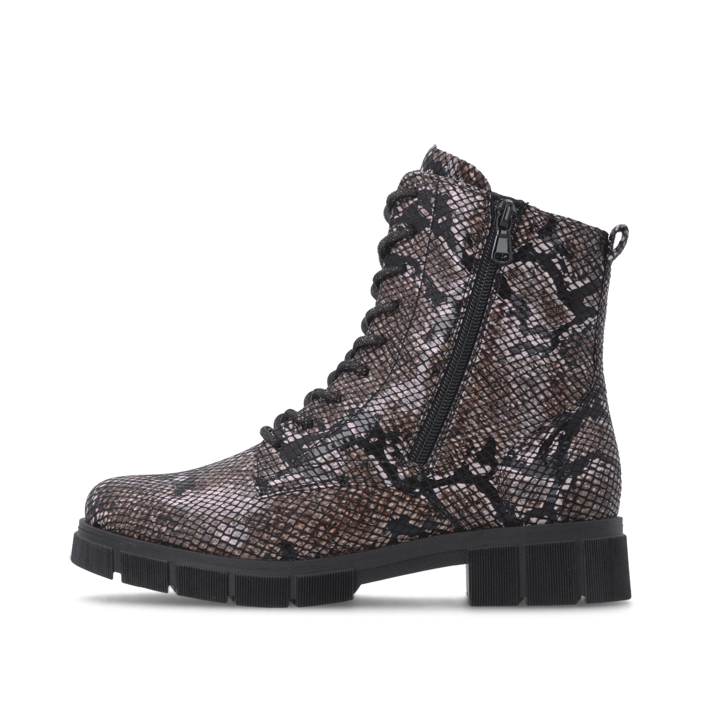 REMONTE Schnürstiefelette in Braun