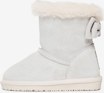 Bottes de neige Gooce en blanc : devant