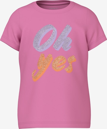 NAME IT - Camiseta 'HANNE' en lila: frente