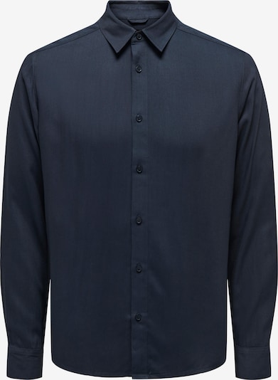 Only & Sons Button Up Shirt 'LOLLY' in Navy, Item view