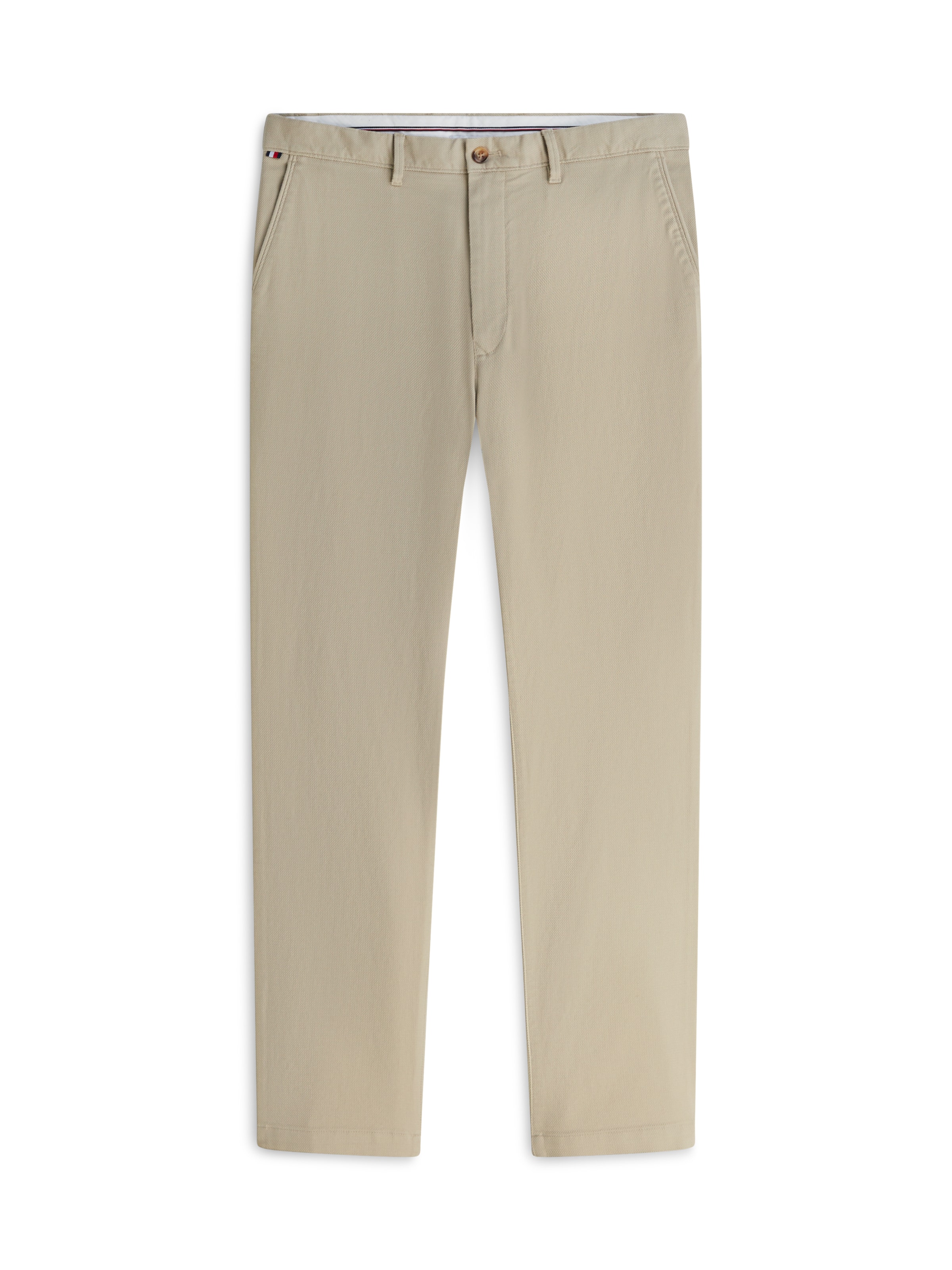 TOMMY HILFIGER Chino trousers 'Denton' in Beige: front