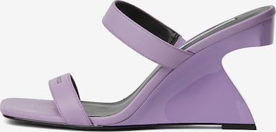 Šlepetės 'Waverly Wedges' iš KARL LAGERFELD JEANS, spalva – purpurinė, Prekių apžvalga