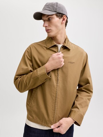 Veste mi-saison JACK & JONES en marron
