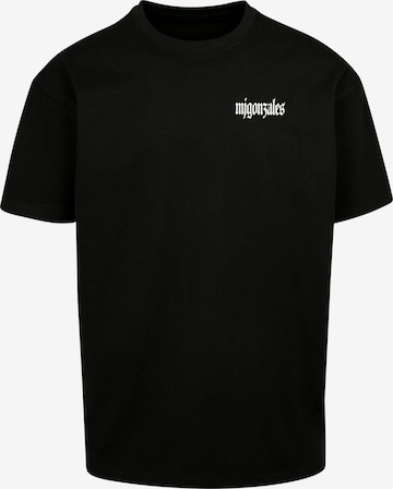MJ Gonzales Shirt 'Celestial Chapter' in Black: front