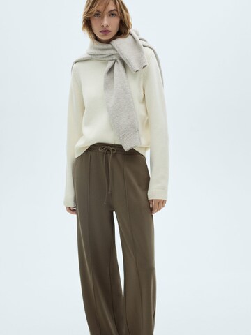 MANGO Loosefit Broek 'NIQUE' in Groen
