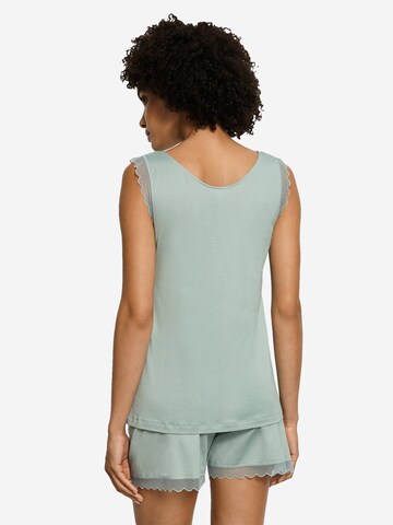 Hanro Pyjama 'Inaya'‌‌‌‌ in Grün