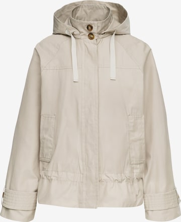Veste mi-saison 'Parka Cottonmix' MANISA en beige : devant