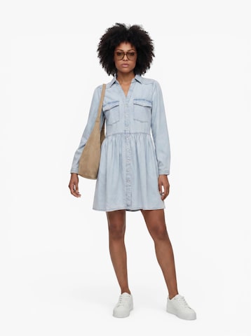 Robe-chemise 'ONLCYRUS' ONLY en bleu : devant