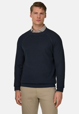 Boggi Milano Pullover in Blau: Vorderseite