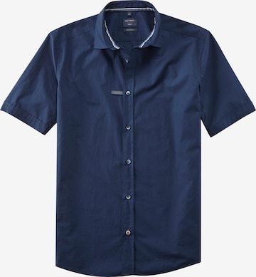 OLYMP Regular Fit Hemd in Blau: Vorderseite