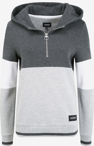 Oxmo Hoodie 'Omara' in Grau: predná strana