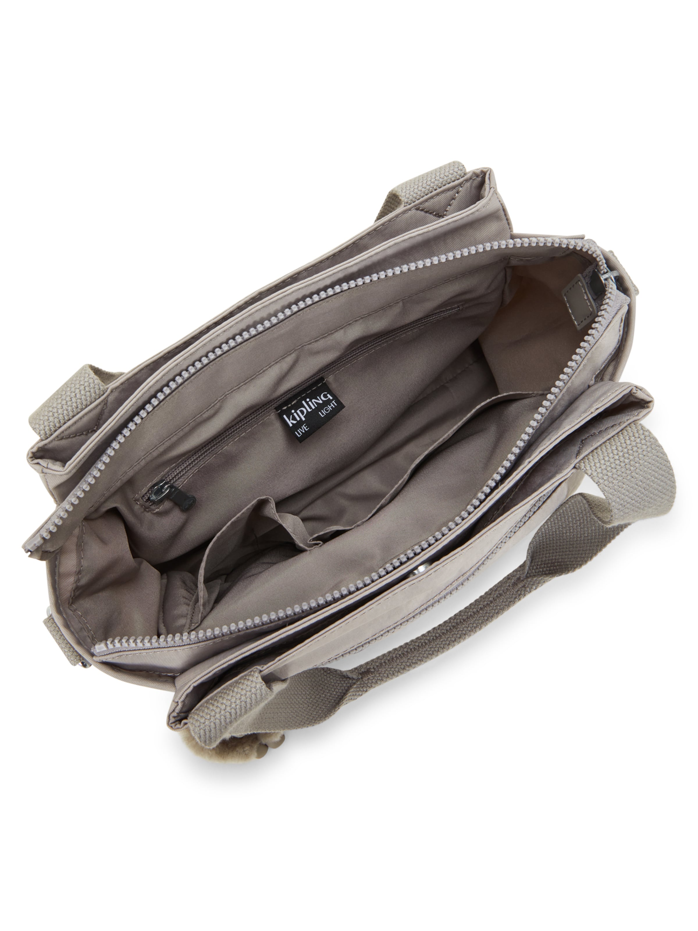 Borsa a mano 'Elysia' di KIPLING in grigio