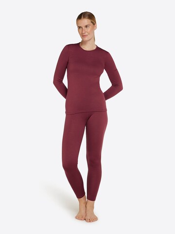 ICEBREAKER Slimfit Παντελόνι φόρμας σε κόκκινο