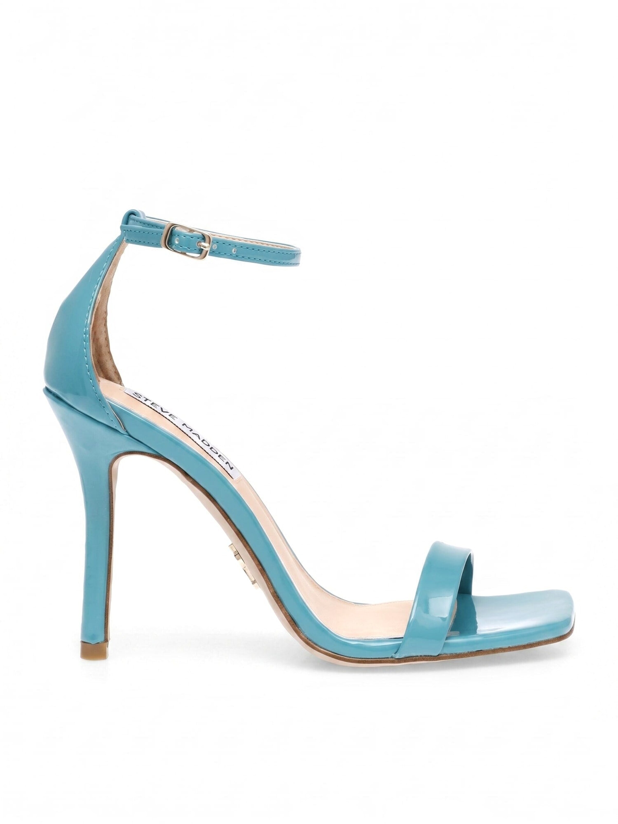 Sandalo con cinturino 'UPHILL TEAL PAT RECYCLED PATENT PU' di STEVE MADDEN in verde