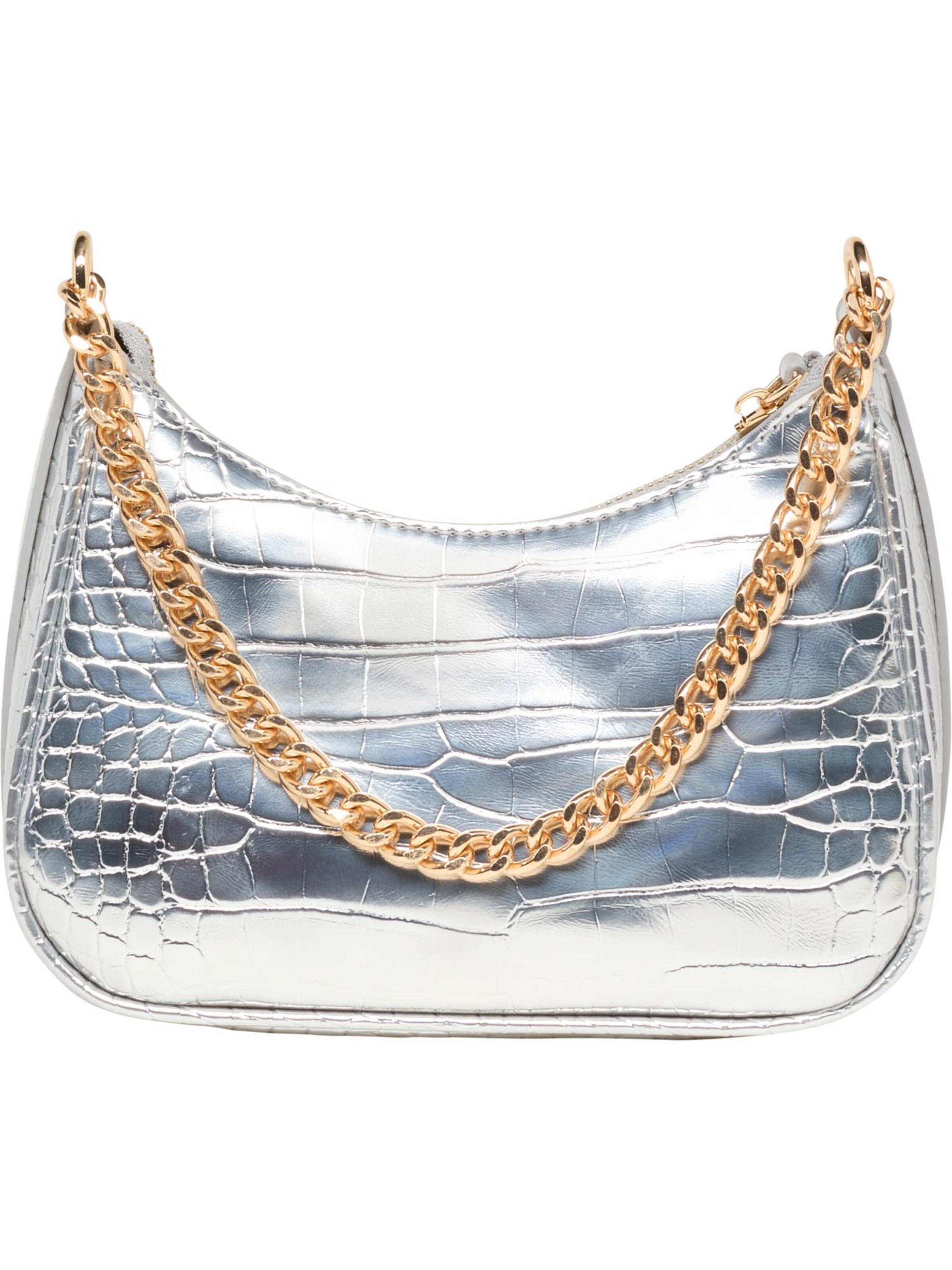 Carlo Colucci Handtasche 'Del Toso' in Silber