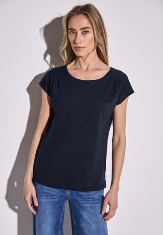 STREET ONE Shirt in Blue: front