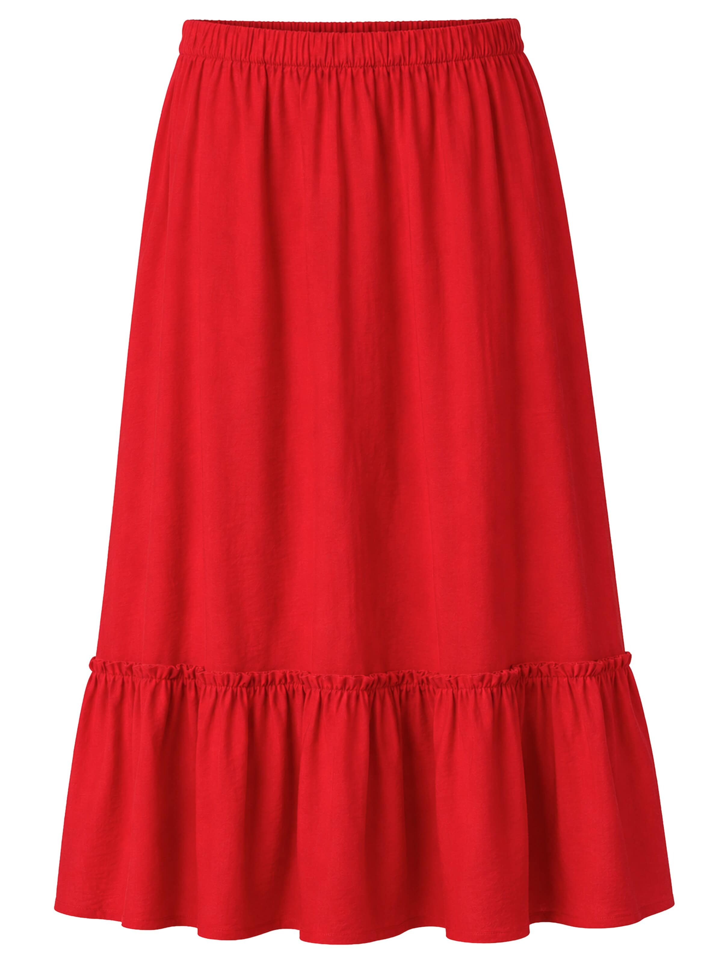 SASSYCLASSY Skirt in Red: front