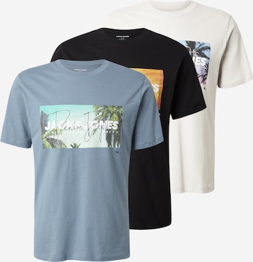 JACK & JONES - Camiseta 'JJINDIANA' en azul: frente
