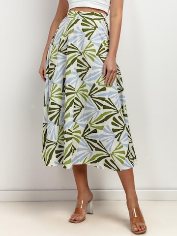 TESSITA Skirt in Green: front