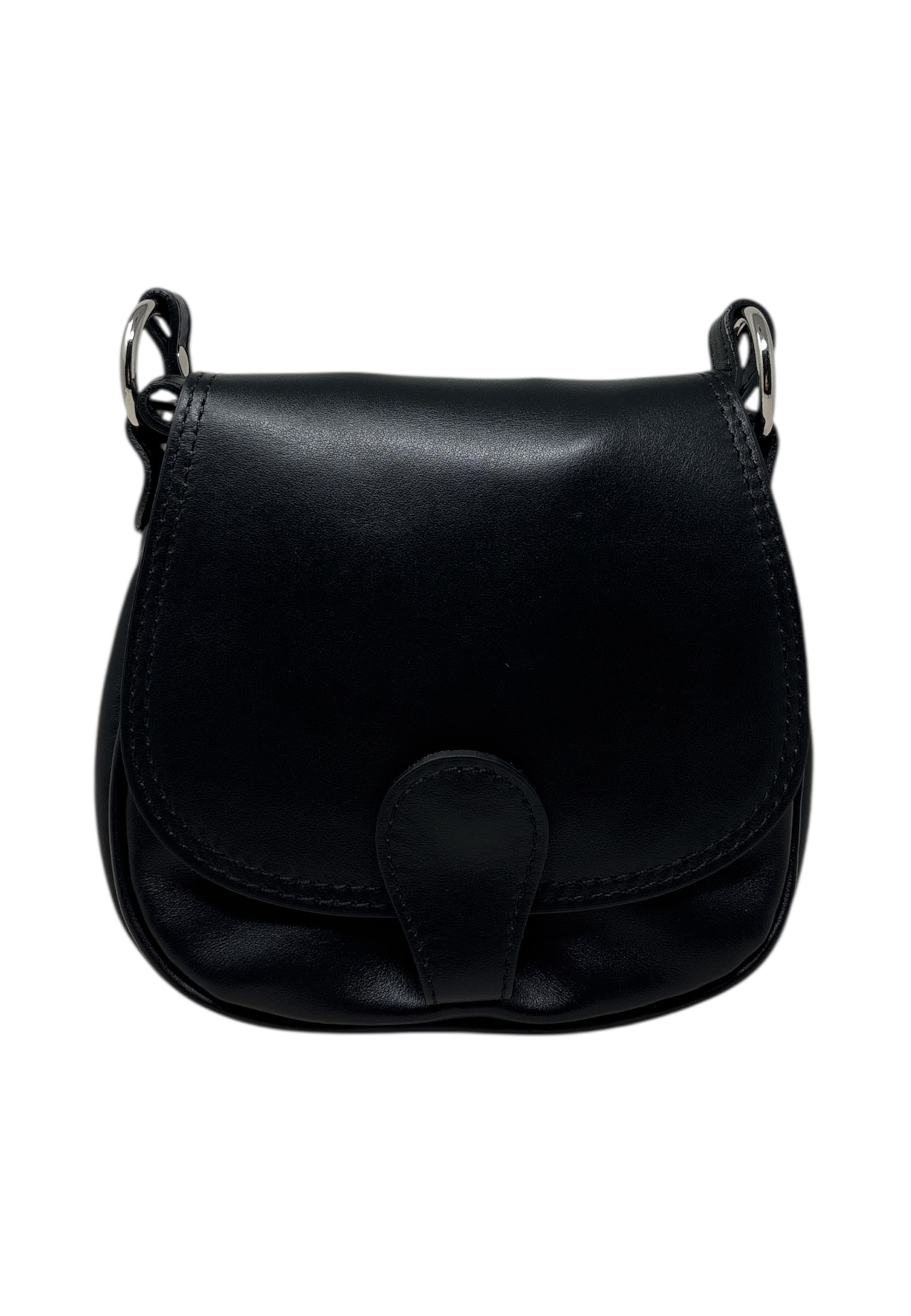 CHICCA BORSE Schoudertas in Zwart: voorkant