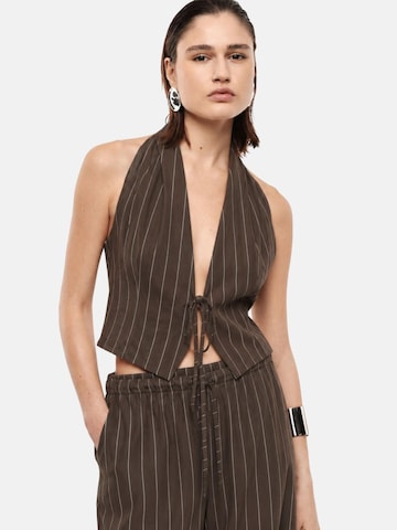 Blazer 'IMPERIAL GILET GILET' di IMPERIAL in marrone: frontale