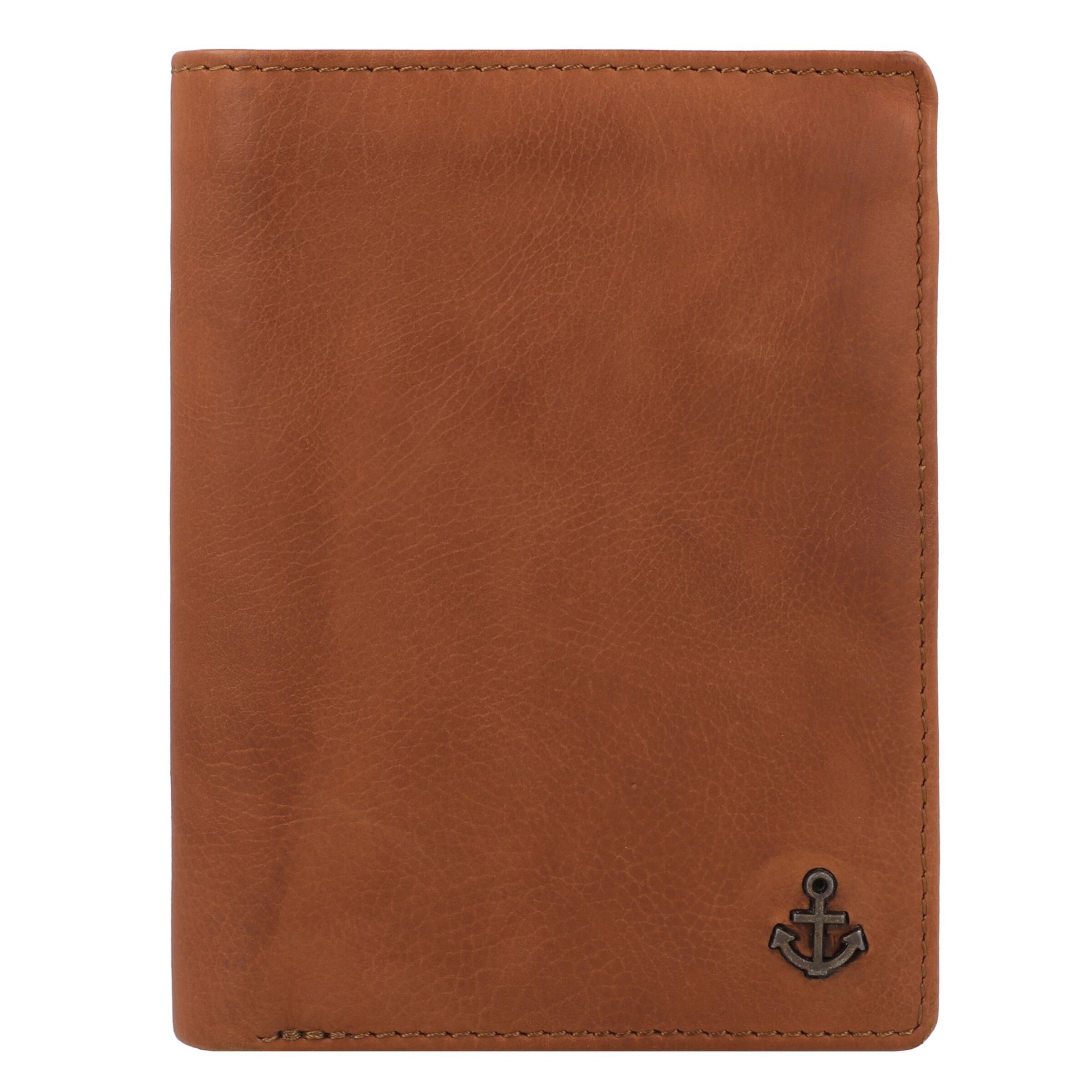 Portamonete 'Tarquin' di Harbour 2nd in marrone: frontale