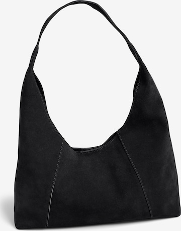 PIECES - Bolso de hombro 'PCJoye' en negro: frente