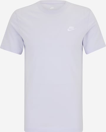 Nike Sportswear Regular Fit Paita 'CLUB' värissä lila: etupuoli