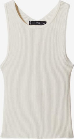 MANGO Top 'Pasi' in Beige: voorkant