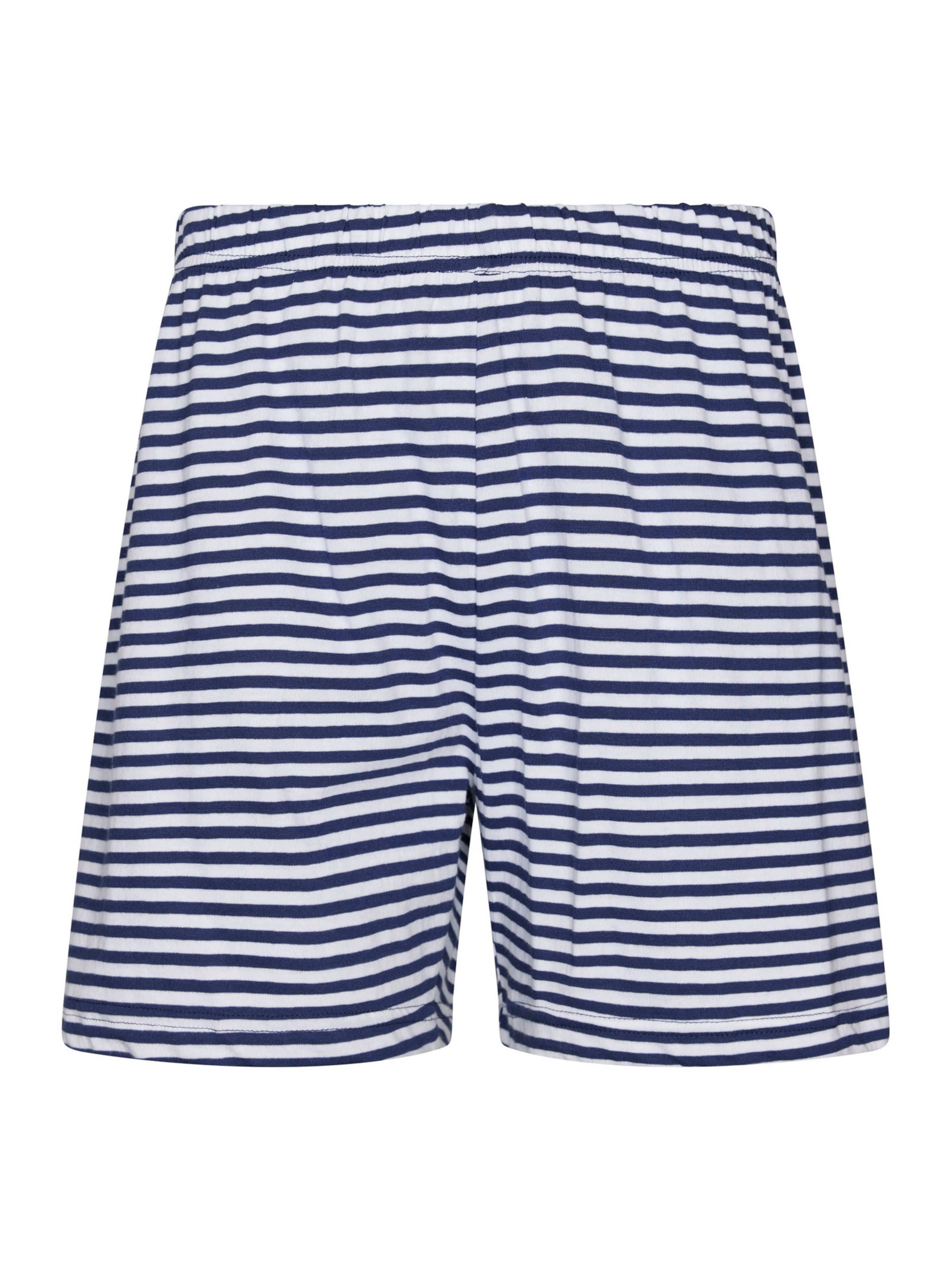 Pastunette Pajama 'Shortama sleeveless' in Blue