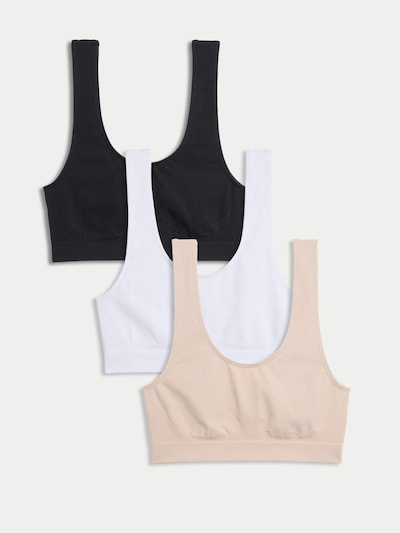 Marks & Spencer Soutien-gorge en beige / noir / blanc, Vue avec produit
