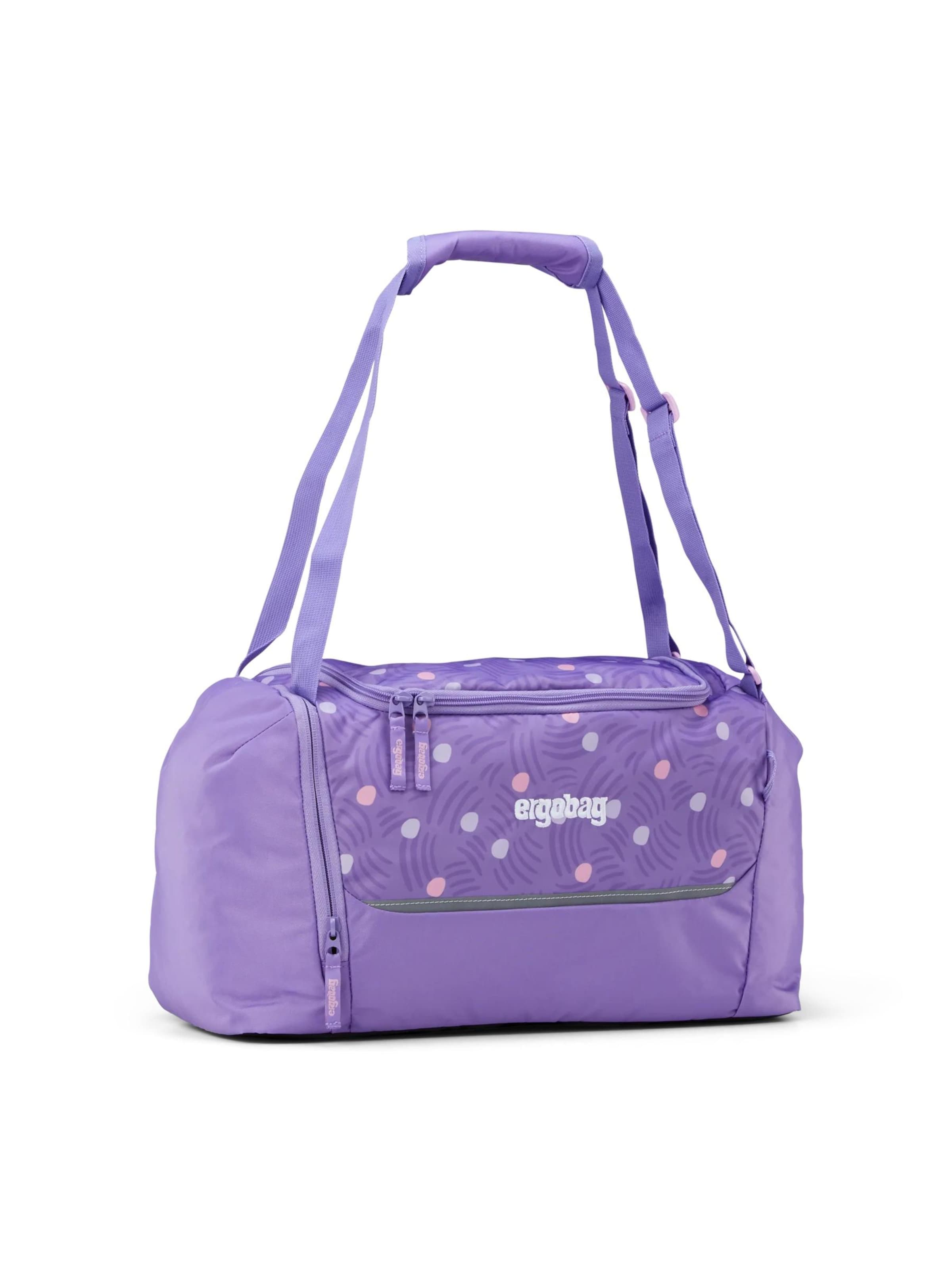 ergobag Athletic Gym Bag 'Sporttasche Sporttasche' in Purple: front