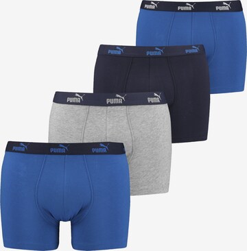 PUMA Athletic Underwear in Blue: front