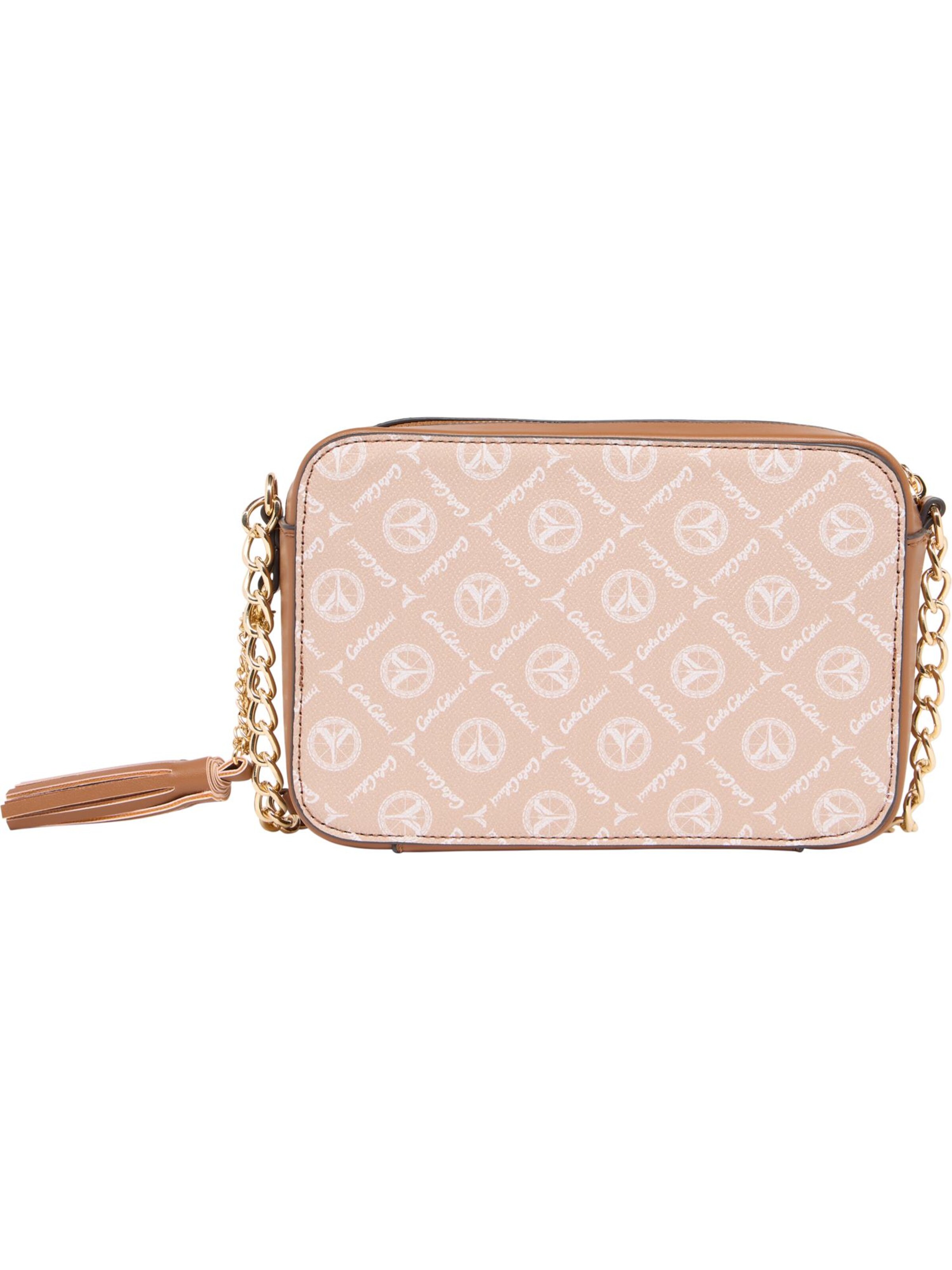 Carlo Colucci Kameratasche ' di Maura ' in Beige