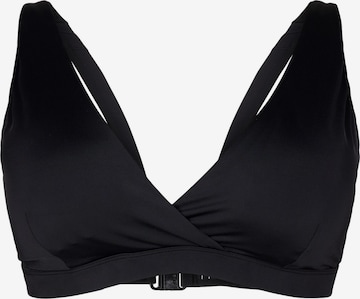 juoda Swim by Zizzi Trikampė Bikinio viršutinė dalis 'Stina': priekis