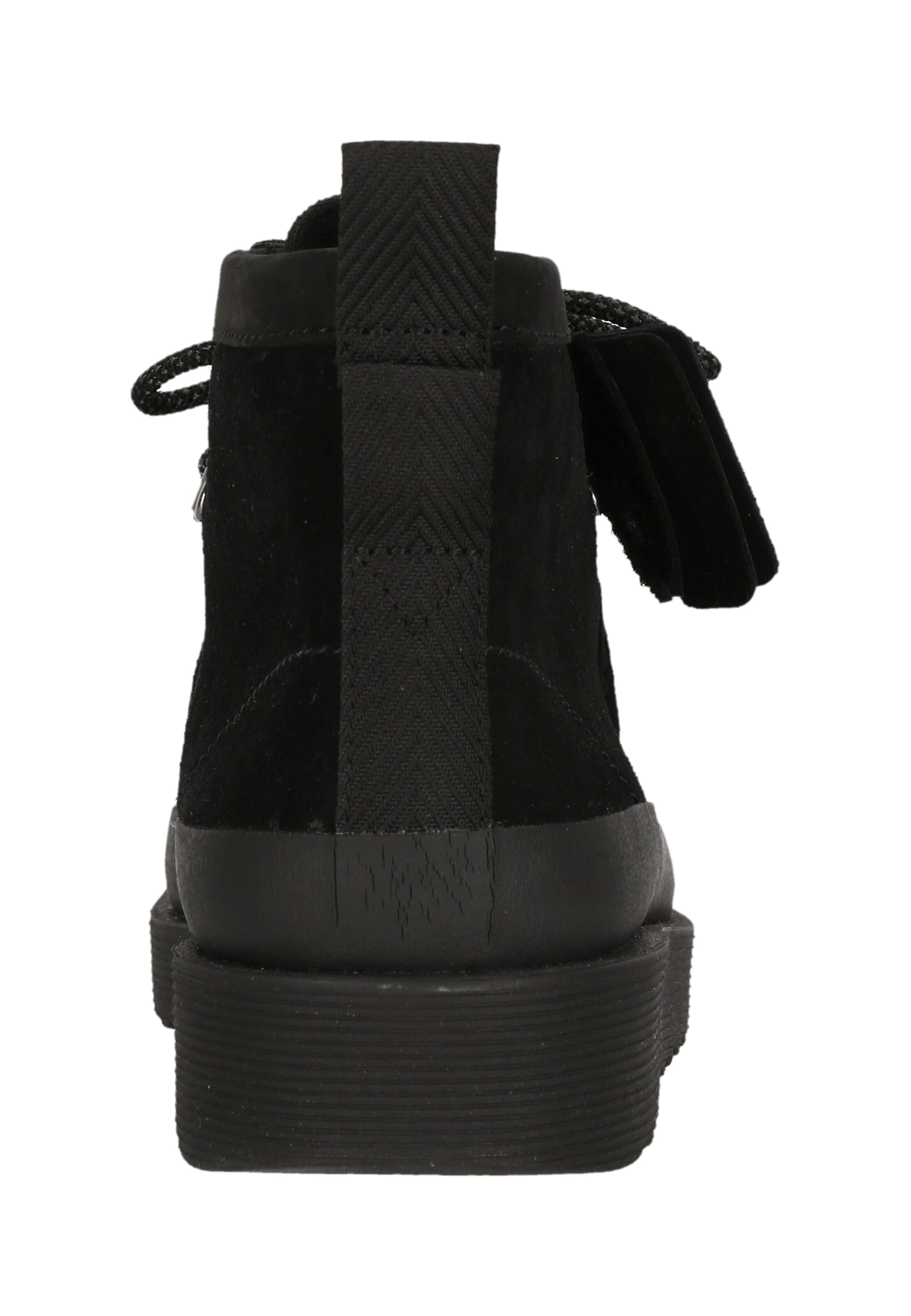 CLARKS Veterlaarzen 'Wallabee FTR2 High' in Zwart