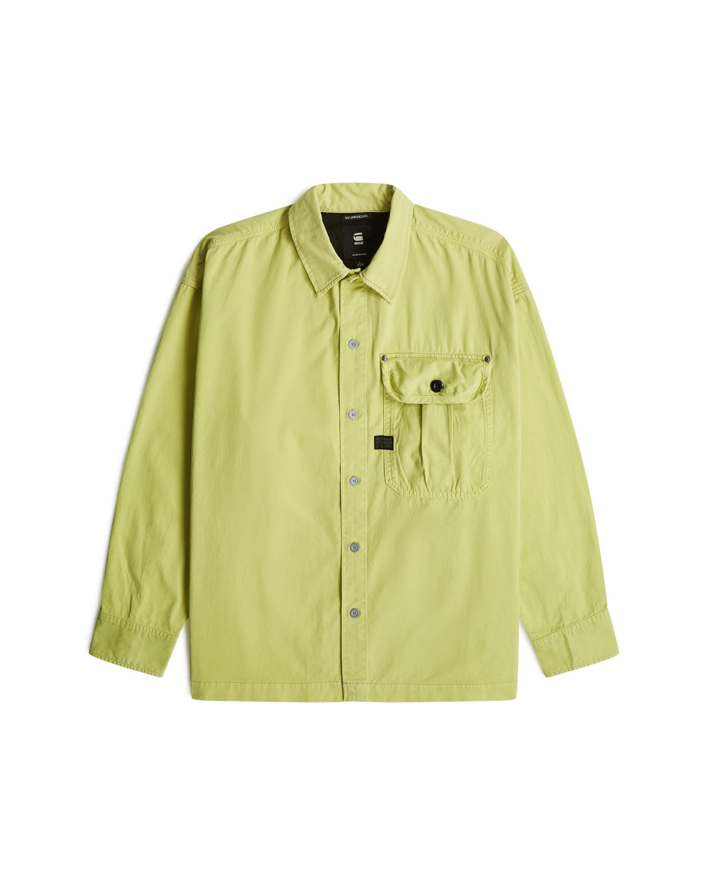 G-STAR Button Up Shirt in Light green, Item view