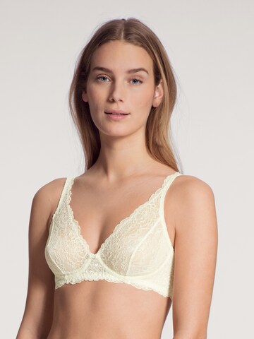 CALIDA Bustier BH 'Sensual Secrets'‌‌‌‌ in Weiß: Vorderseite