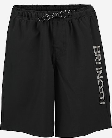 BRUNOTTI Badeshorts in Schwarz: predná strana