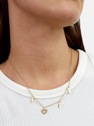 s.Oliver Halskette in Gold: Vorderseite