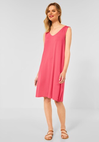 STREET ONE Summer Dress in Pink: front