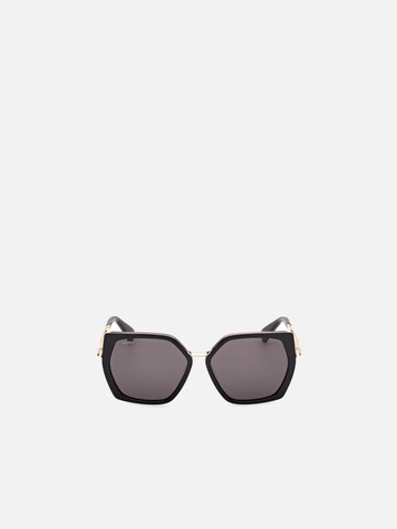 Max Mara Sunglasses 'Maxmara MM0136 Shiny dark green 56/14/140 Women Sunglasses' in Black: front