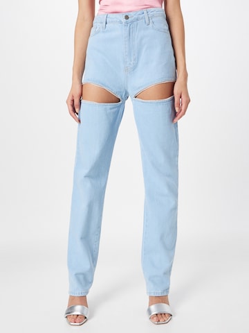Misspap Regular Jeans 'Diamante' in Blauw: voorkant