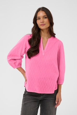 Kaffe Blouse 'Gabriela' in Pink: front