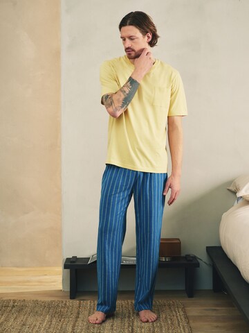 Next Pyjamas lång i gul