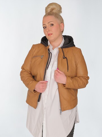 Maze Between-Season Jacket in Brown: front