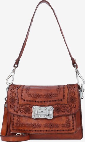 Campomaggi Shoulder Bag 'Agnese S' in Brown: front