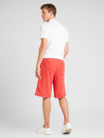 Regular Pantalon Tommy Jeans en rouge