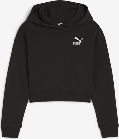 PUMA Sweatshirt 'Better Classics' in de kleur Zwart / Wit, Productweergave