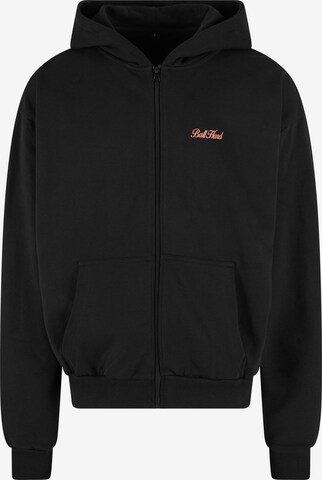 MT Upscale Zip-Up Hoodie in Black: front